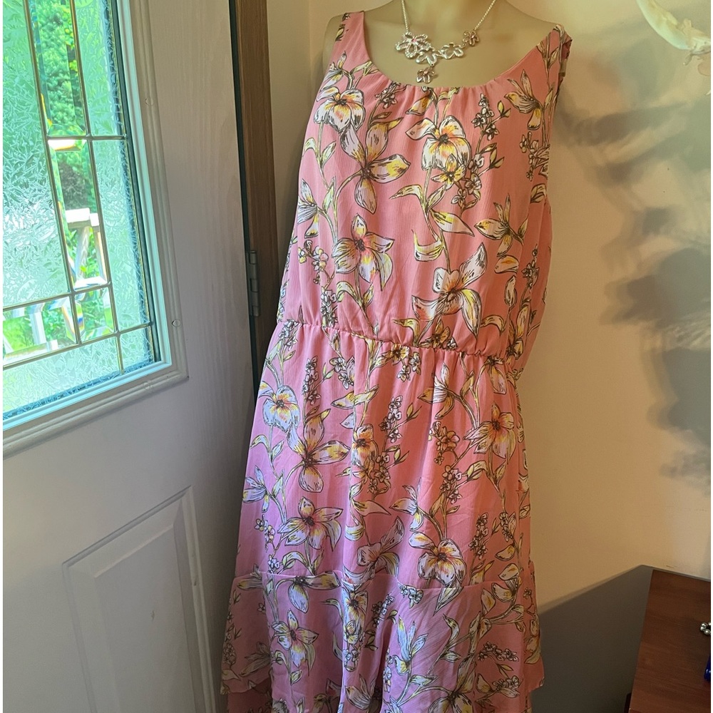 New dress size X-Large double layer dress